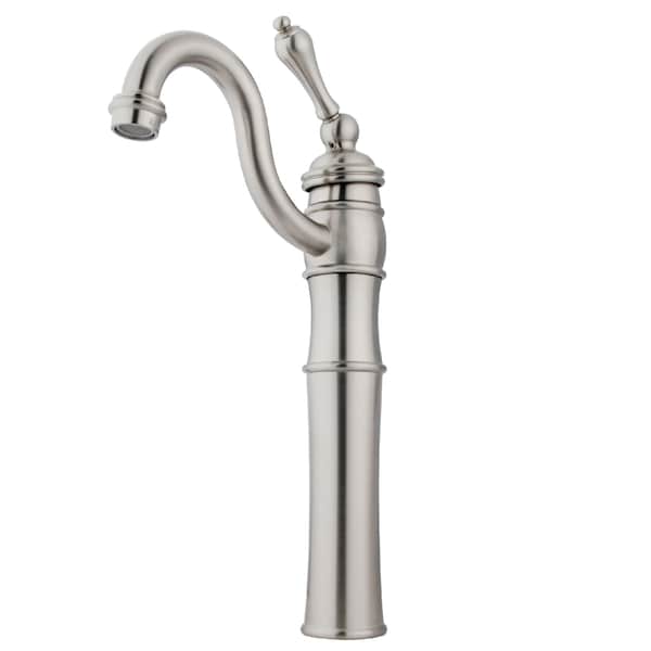 Vessel Sink Faucet, Brushed Nickel